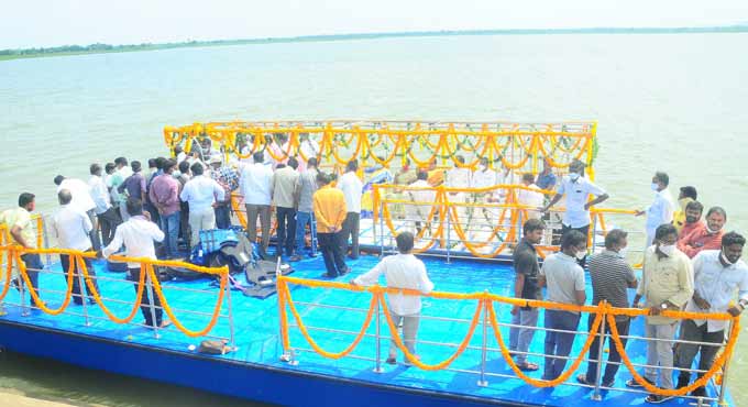 Boating service launched at Warangal’s Madannapet tank