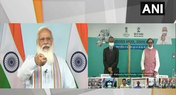 Modi launches crash course programme for COVID-19 frontline workers