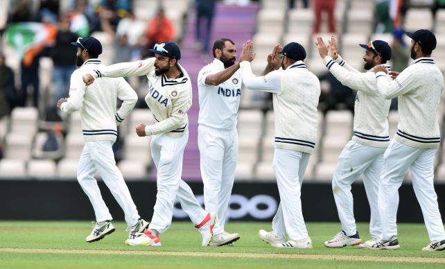 WTC Final: Mohammed Shami brings India back as NZ totter at 135/5 at lunch