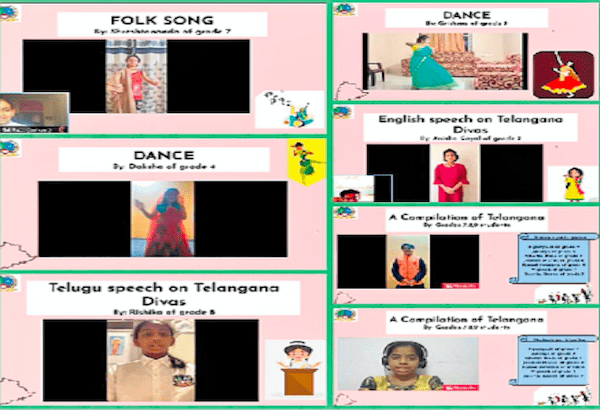 Pallavi International School: Merriment at TS Formation Day fete