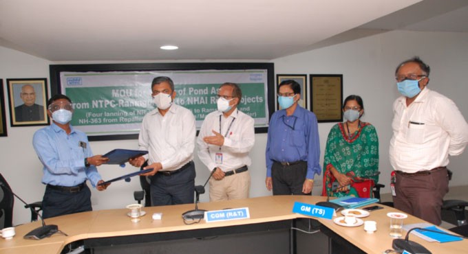 NHAI signs MoU with NTPC Ramagundam to lift pond ash