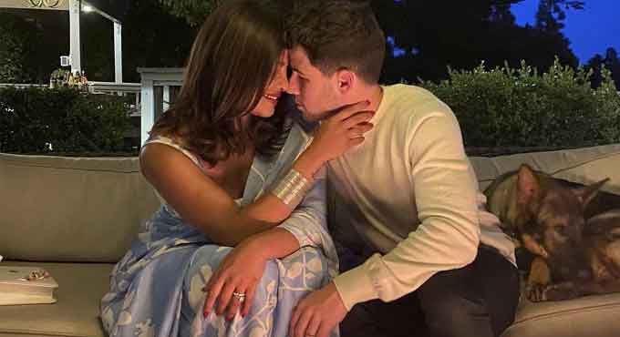 Nick Jonas shares adorable picture with Priyanka Chopra