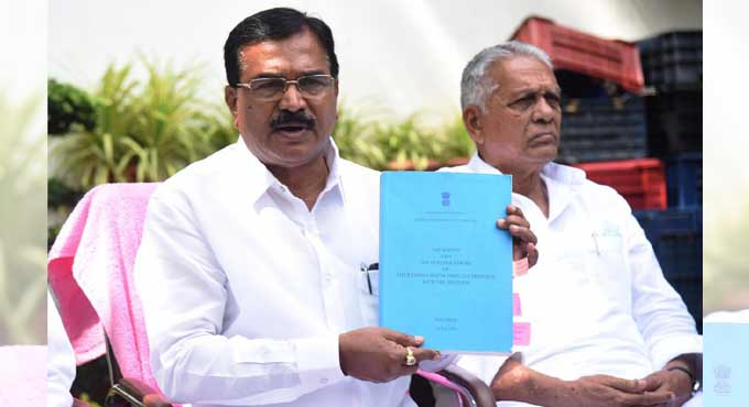 TS govt has every right to construct Jogulamba barrage: Niranjan Reddy