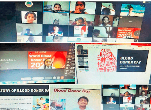 Pallavi Aware International School: Importance of donating blood emphasised