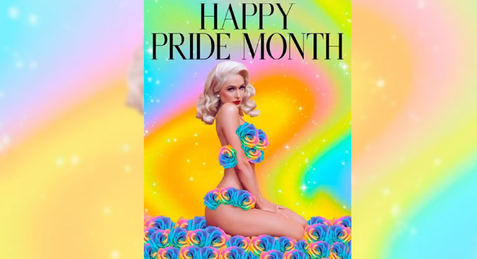 Paris Hilton: I send my love to LGBTQ+ community