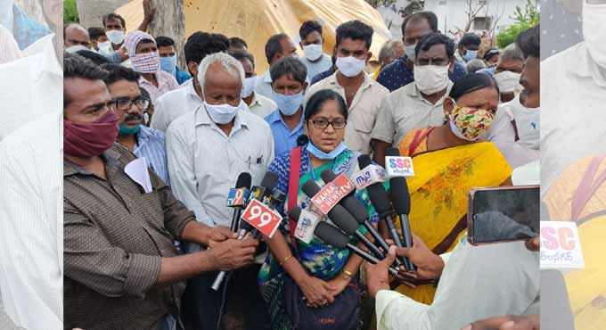 Maoist Sande Gangaiah’s last rites performed in Peddapalli