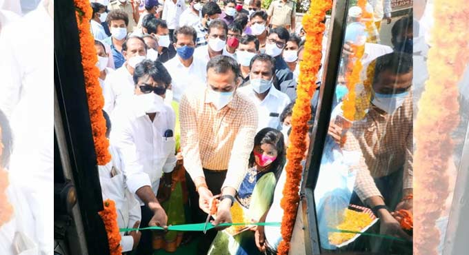 Covid: Mobile Medical Units launched in erstwhile Khammam district