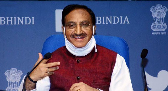 Union education minister admitted to AIIMS due to post-Covid complications