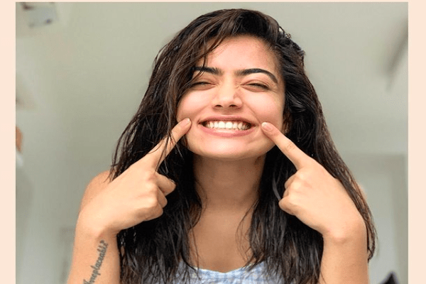 Rashmika Mandanna looks ravishing in this satin slip dress, Check it out!