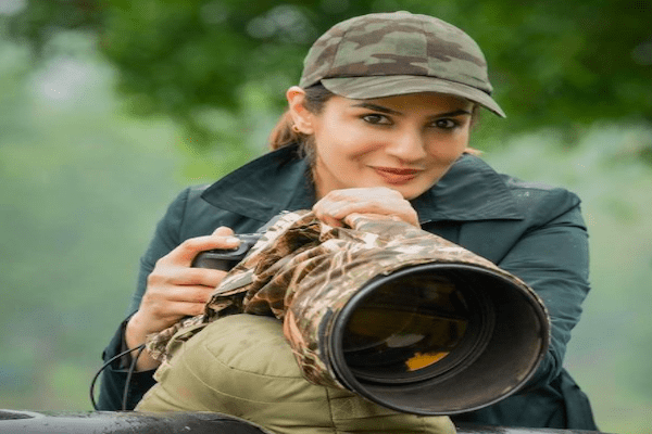 Raveena Tandon dons the hat of a wildlife photographer 
