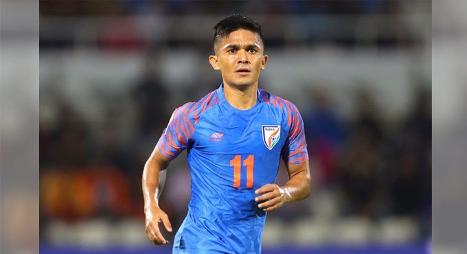 Sunil Chhetri one-goal away from top-10 scorers’ list