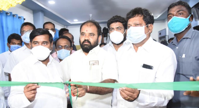 Energy Minister inaugurates Telangana Diagnostic Centre in Nalgonda