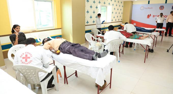 Treda organises blood donation camp in Hyderabad