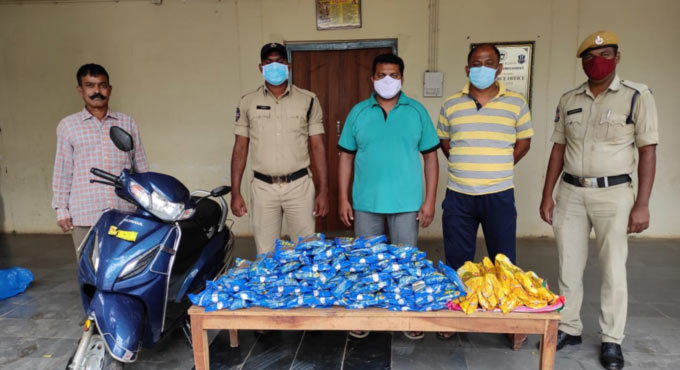 Task Force police apprehend gutka seller in Warangal