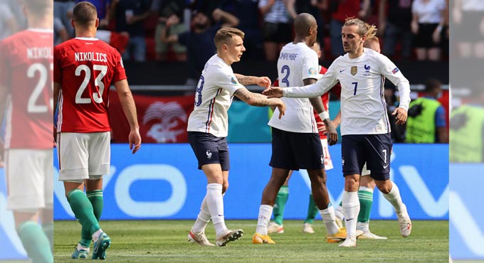 UEFA EURO 2020: France manage a draw against Hungary
