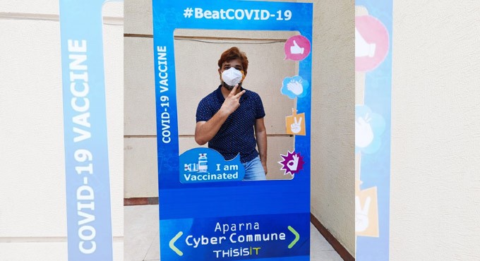 Special vaccination drives held by housing societies in Hyderabad