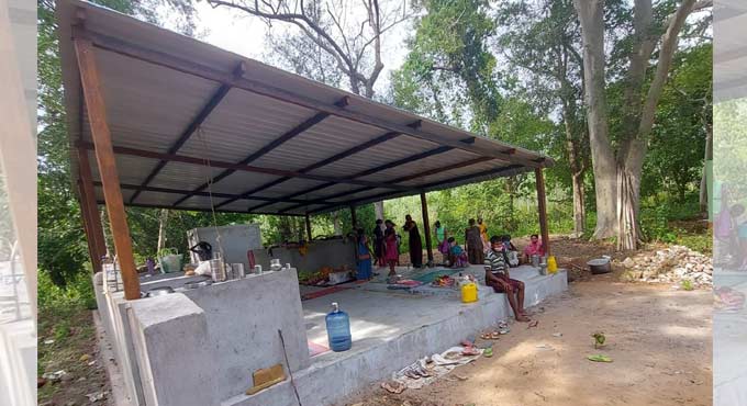 Kothagudem: Covid patients staying at Vaikunta Dhamam shifted to isolation centre