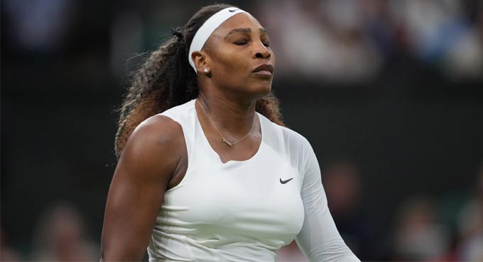 Wimbledon: Serena Williams out of tournament after suffering injury