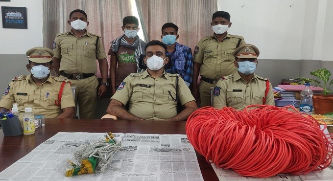 Two Maoist militia members arrested in Kothagudem