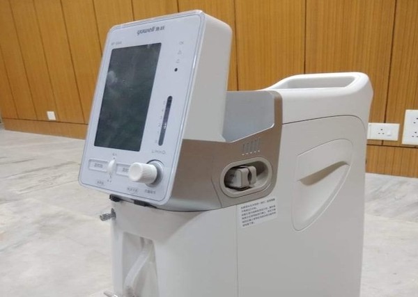 Rotary Clubs in UK donate O2 concentrators to TN hospitals