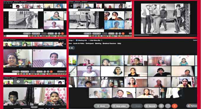 Super fun and hilarious movie day at Pallavi Model School