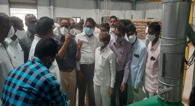 Seed processing unit inaugurated in Jogipet