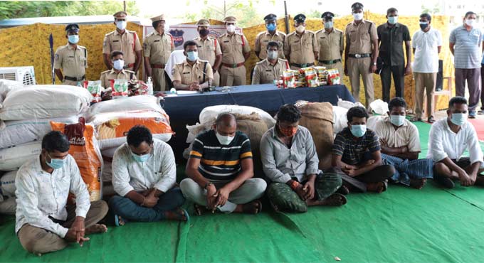 Two gangs busted, spurious seeds worth Rs 70 lakh seized in Suryapet