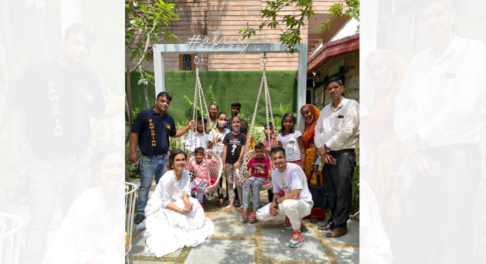 Aakanksha Singh opens a cafe in Jaipur, calls NGO kids as special guests