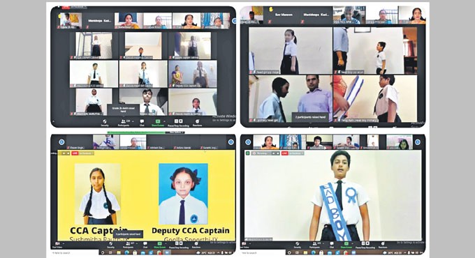 Akshara Vaagdevi Int’l School celebrates its investiture ceremony