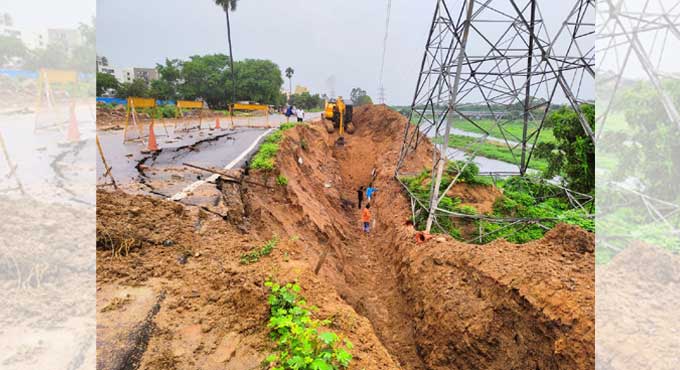 Hyderabad: HRDCL takes up road restoration works at Attapur