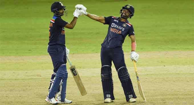 Deepak Chahar shines in India’s three-wicket win over Sri Lanka