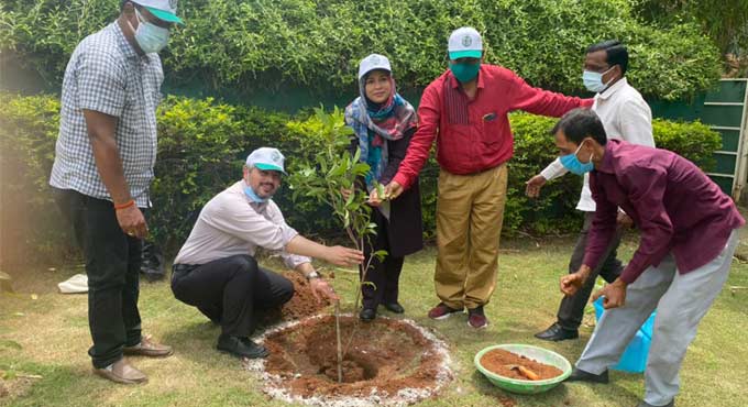 Hyderabad: Consulate General of Iran participates in Green India Challenge