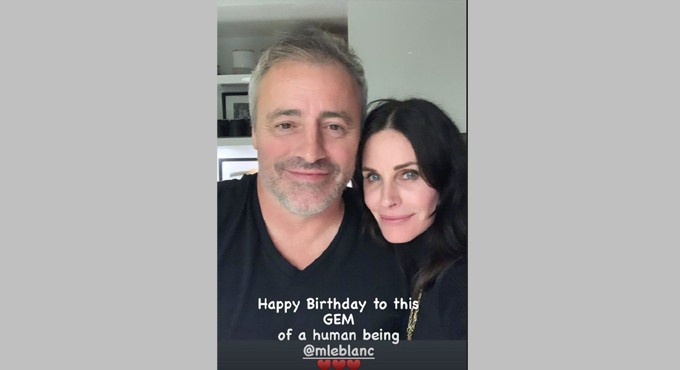 Courteney’s sweet wish for ‘Friends’ co-star Matt LeBlanc