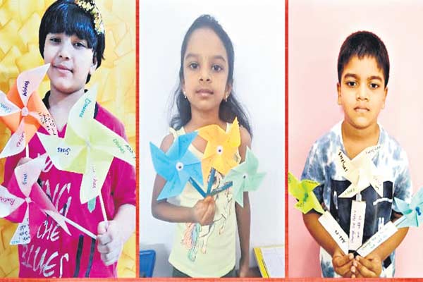 Delhi Public School: Plural Pinwheels to learn language