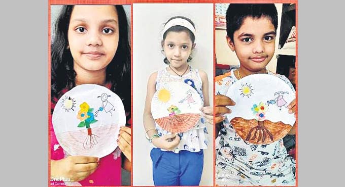 Students of DPS carried away by wonders of floral world