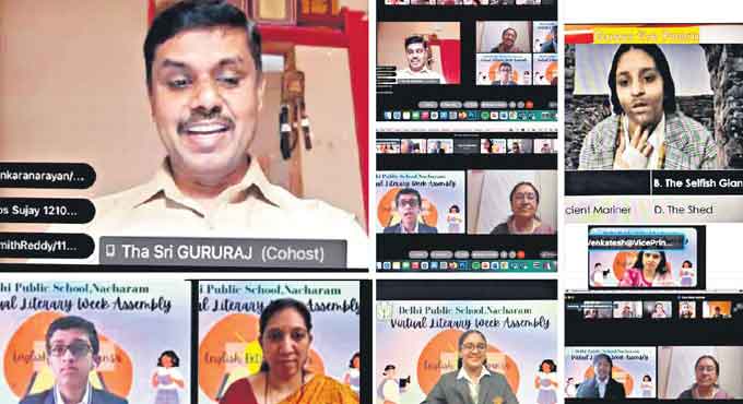 English Dept of DPS Nacharam celebrates ‘Literary Week’