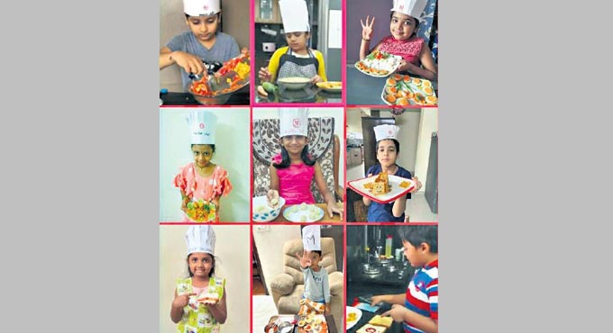 Little chefs of Delhi Public School learn life skills