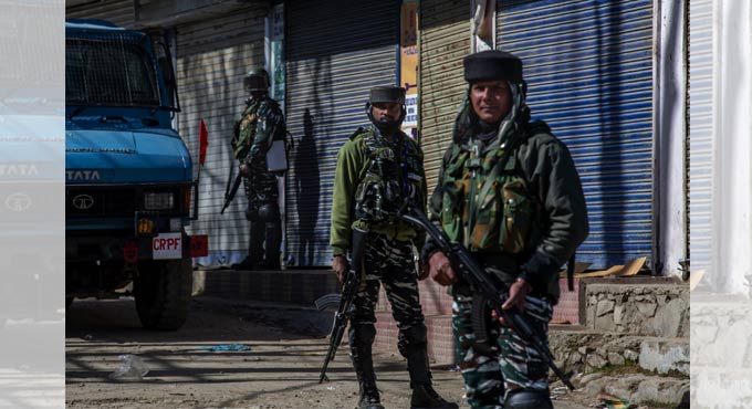 Two militants killed in encounter with security forces in J&K