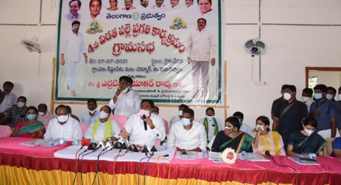 Errabelli thanks CM KCR for releasing funds