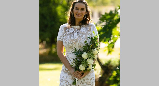 Evelyn Sharma’s wedding dress has its own story!