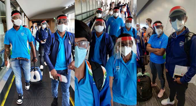 First batch of Indian athletes arrive in Tokyo ‘safely’ ahead of Olympics