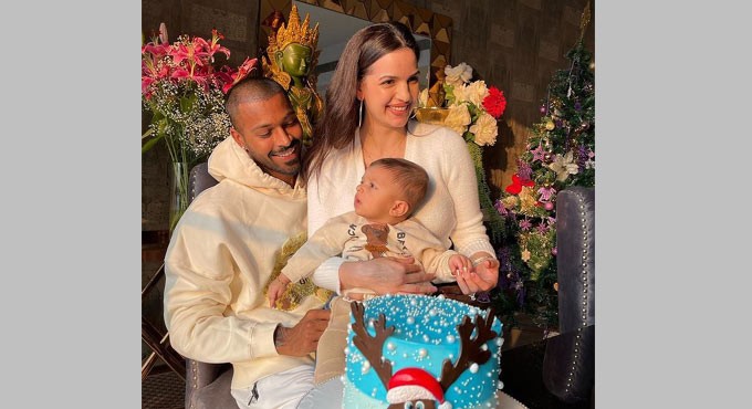 Hardik Pandya and wife Natasa Stankovic celebrate son’s first birthday 
