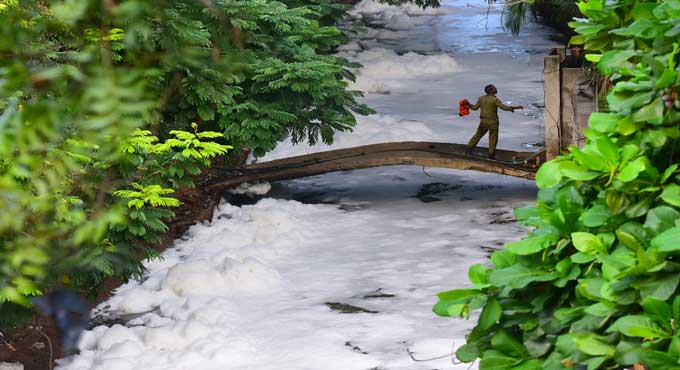 Hyderabad’s brimming lakes create hassles