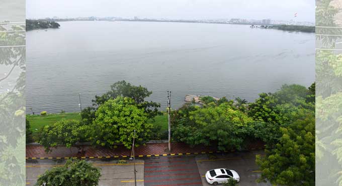 Rains: Water bodies in Hyderabad receive abundant inflows