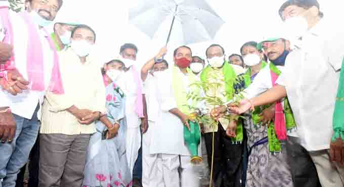 Increasing greenery in Telangana top priority: Indrakaran Reddy