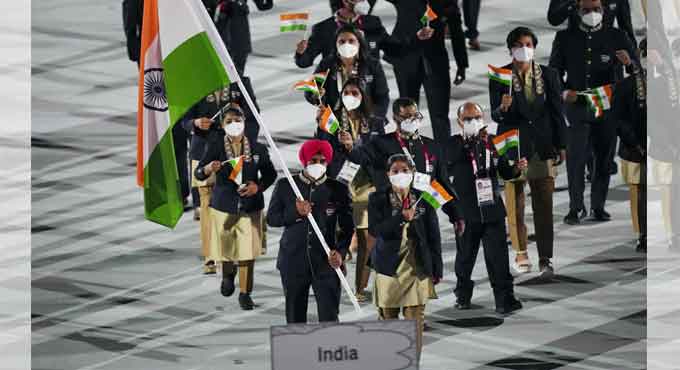 Olympics: Mary Kom, Manpreet lead Indian squad at Opening Ceremony