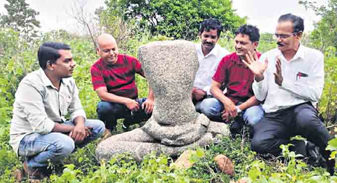 Ancient Jain sculptures unearthed in Siddipet