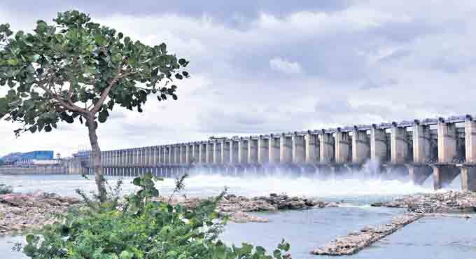 Officials lift 11 more gates of Jurala Project