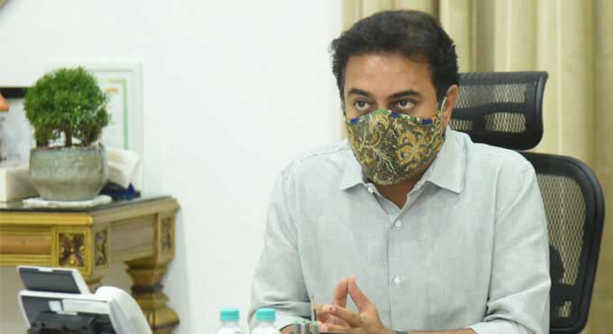 KTR writes to Rajnath Singh again on closure of AOC road
