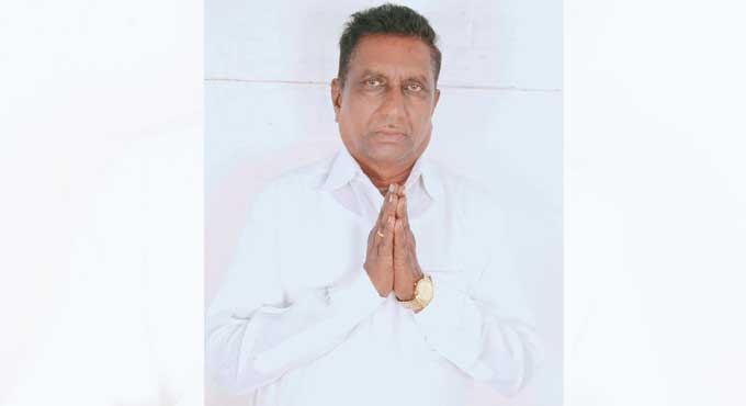 Adilabad DCCB chairman Kamble Namdev dead